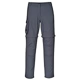 Cox Swain Trekking Hose Range Women Quick Dry - Anti Moskito - UV Schutz, Colour: Grey, Size: M