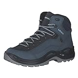 LOWA Renegade GTX MID Ws Damen Wanderstiefel Trekkingschuh Outdoor Goretex 320945 blau, Schuhgröße:39.5 EU