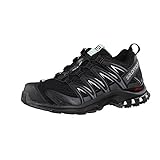 Salomon Damen Trail Running Schuhe, XA PRO 3D W, Farbe: schwarz (black/magnet/fair aqua) Größe: EU 38 2/3