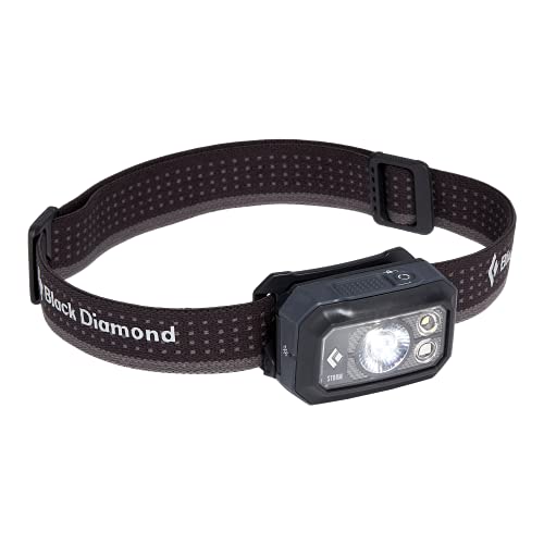 Black Diamond Unisex – Erwachsene Storm 400 Wasserdicht, staubdicht LED Stirnlampe, Graphite, All